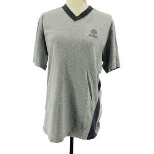 NFL Mens Pittsburgh Steelers V Neck Short Sleeve Tee Medium